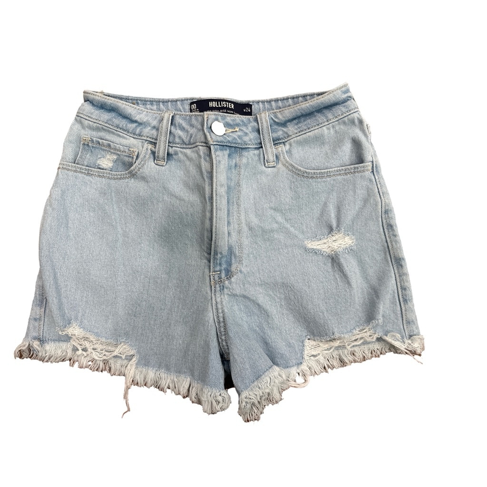 Women's Hollister Denim Shorts Size 24 Blue